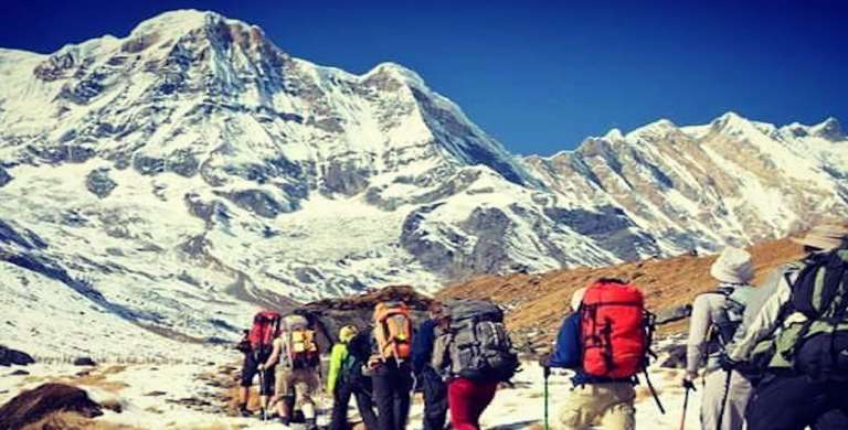 annapurna base camp trek temperature